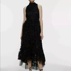 ZARA LIMITED EDITION TEXTURED ASYMMETRIC DRESS